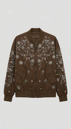 Casual chic bomber jacket
