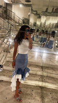 Blue skirt #7