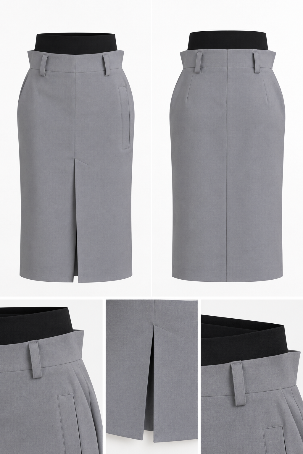 Sculpted Waist Skirt