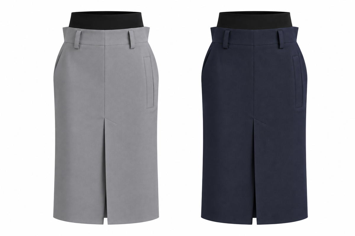 Sculpted Waist Skirt