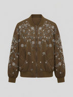 Casual chic bomber jacket